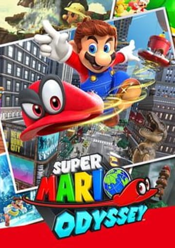 Super Mario Odyssey cover